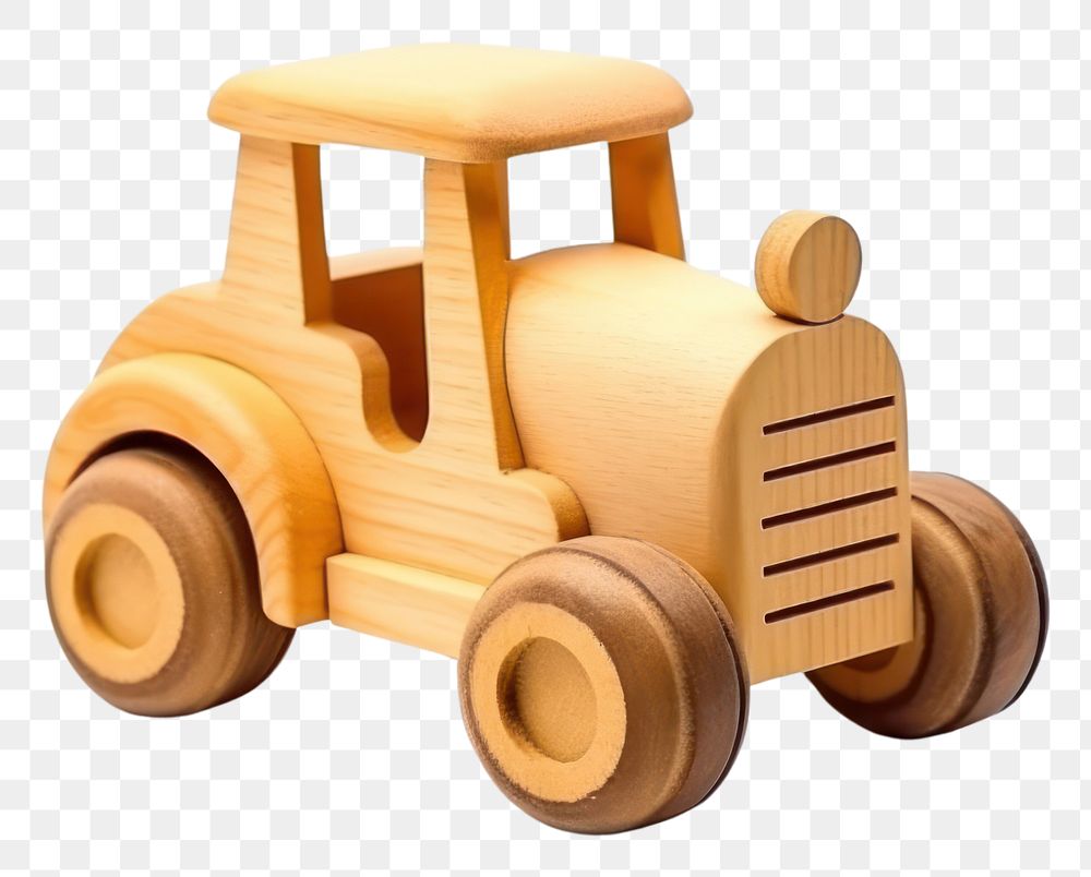 PNG Vehicle toy tractor cartoon. AI generated Image by rawpixel.