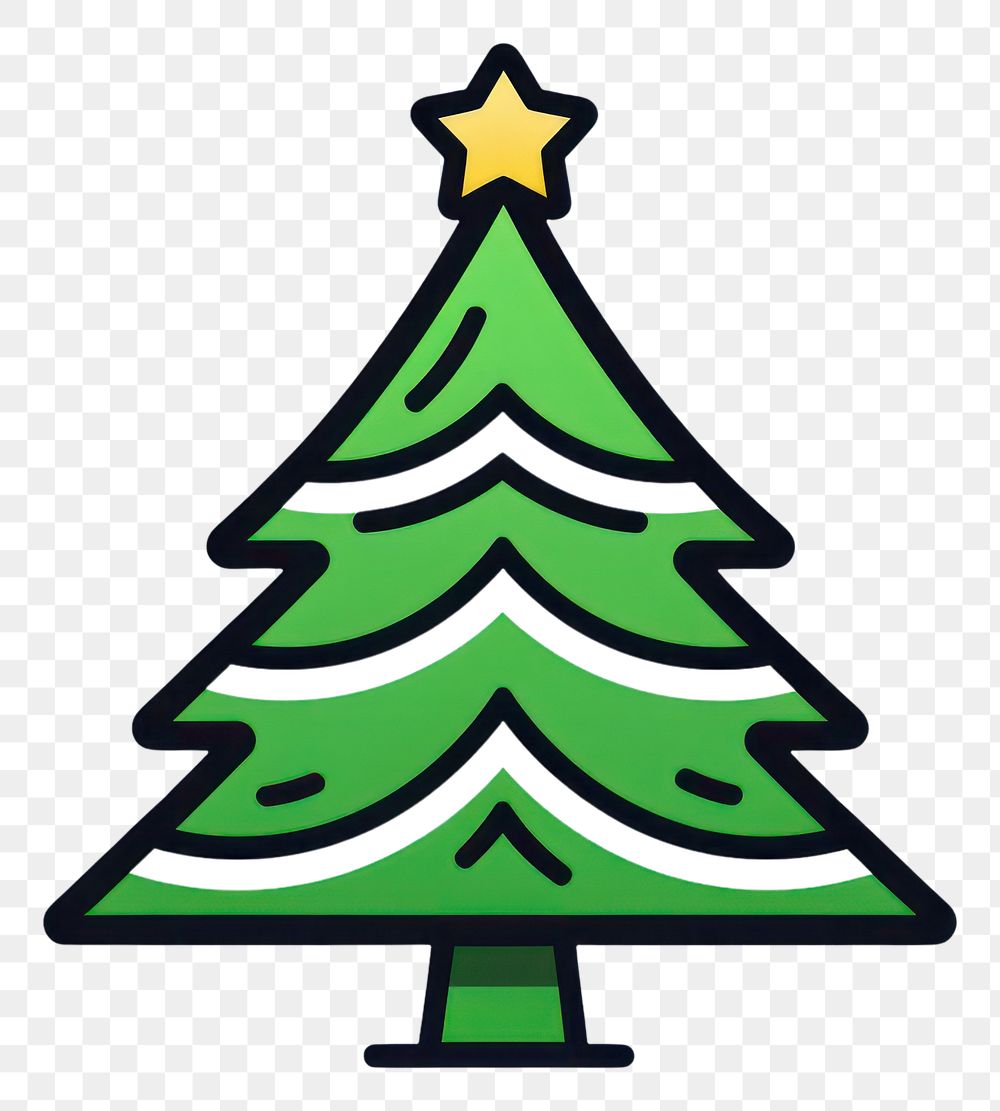 PNG Christmas tree plant illuminated celebration. AI generated Image by rawpixel.