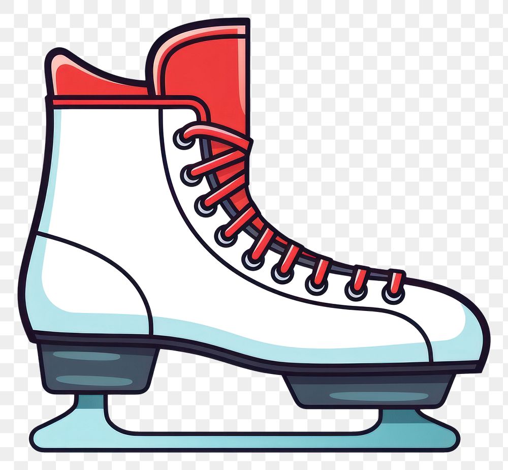 PNG Ice skate footwear shoe clothing. AI generated Image by rawpixel.