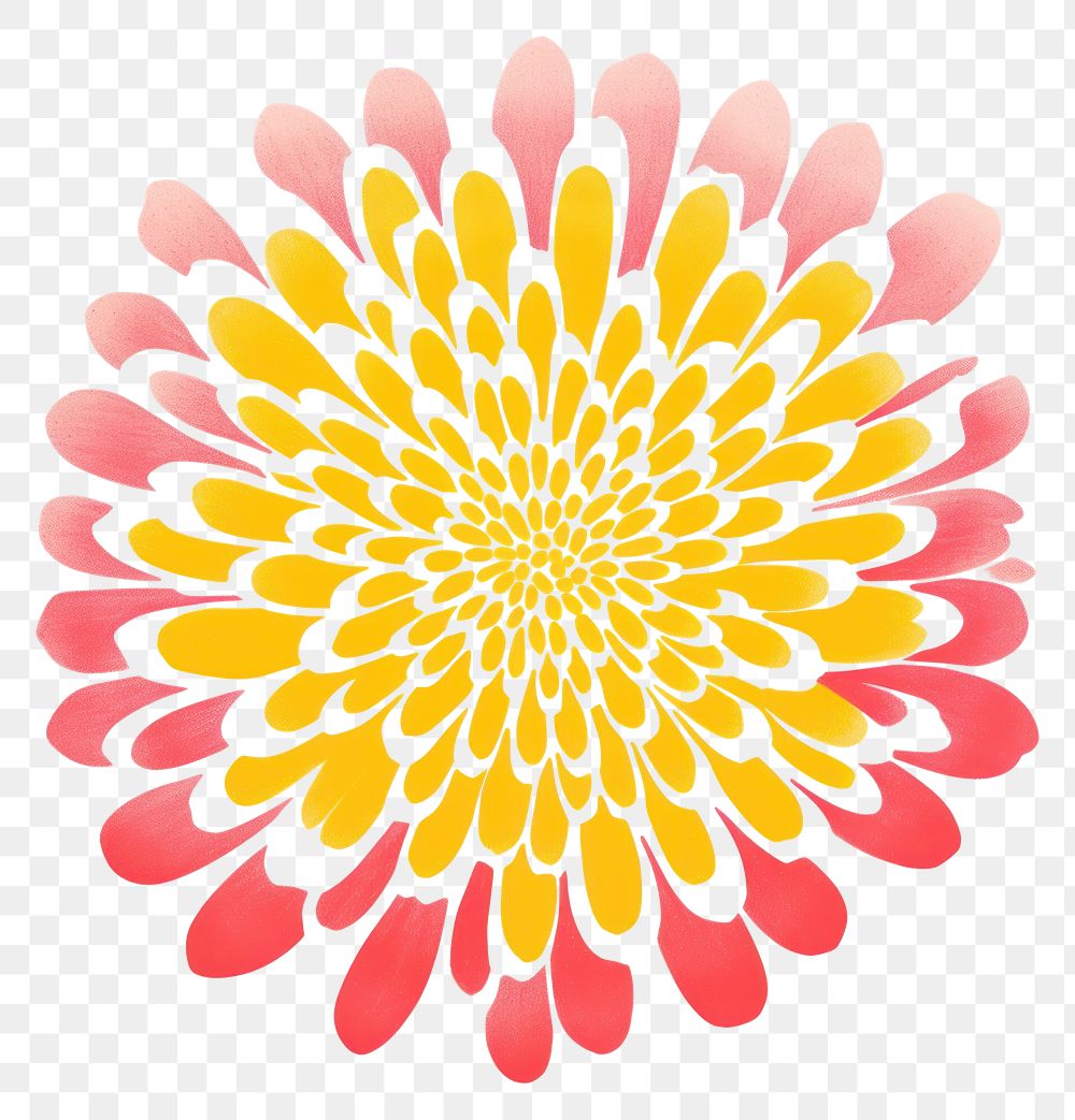 Pattern flower dahlia petal. AI generated Image by rawpixel.