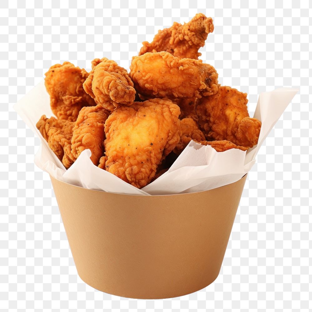 PNG Fried paper food white background