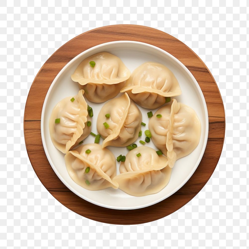 Dumpling At restaurant dumpling plate food. AI generated Image by rawpixel.