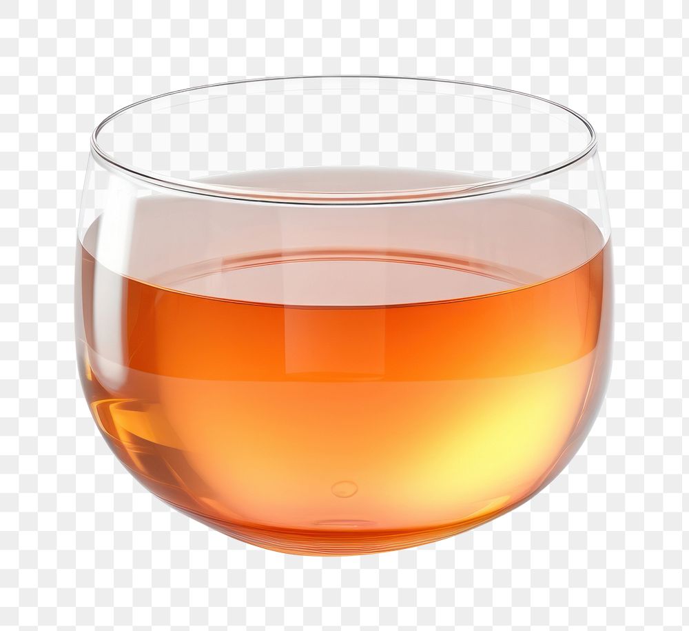 PNG Glass tea drink cup. AI generated Image by rawpixel.