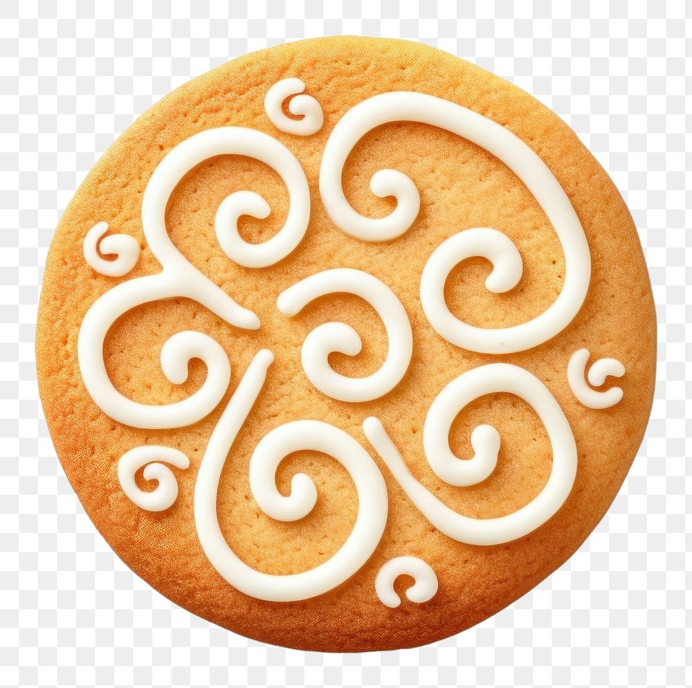 PNG Cutout fancy circle christmas cookie gingerbread dessert food. AI generated Image by rawpixel.