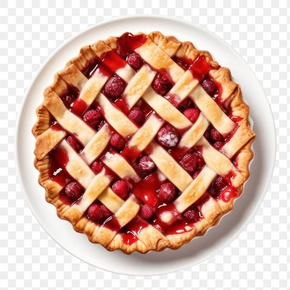 PNG Pie dessert berry fruit. AI generated Image by rawpixel.