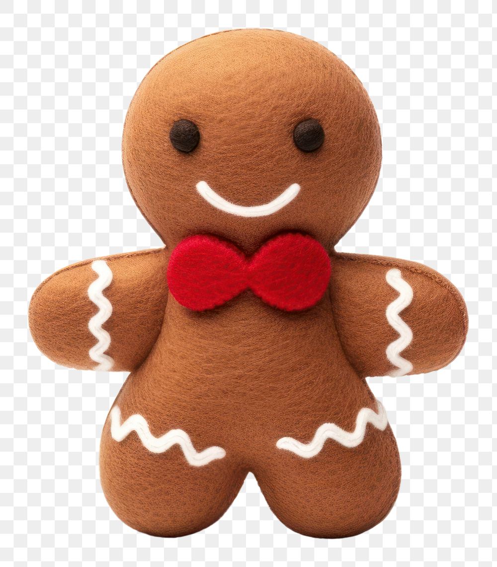 PNG  Christmas Gingerbread Man gingerbread christmas snowman. AI generated Image by rawpixel.
