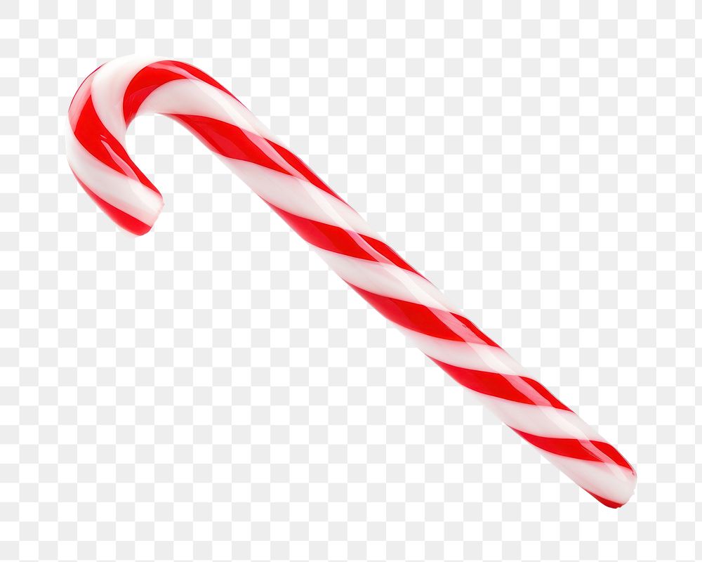PNG Christmas Candy cane candy confectionery white background. AI generated Image by rawpixel.