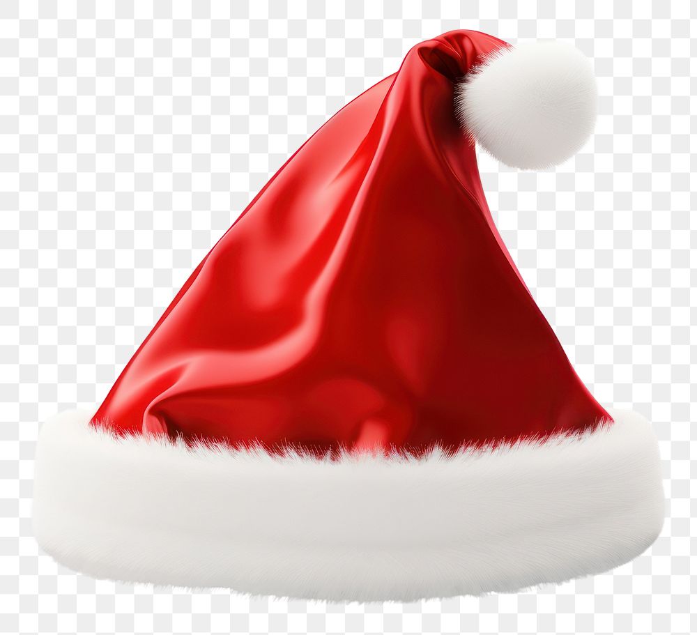 PNG Santa hat white red white background. AI generated Image by rawpixel.