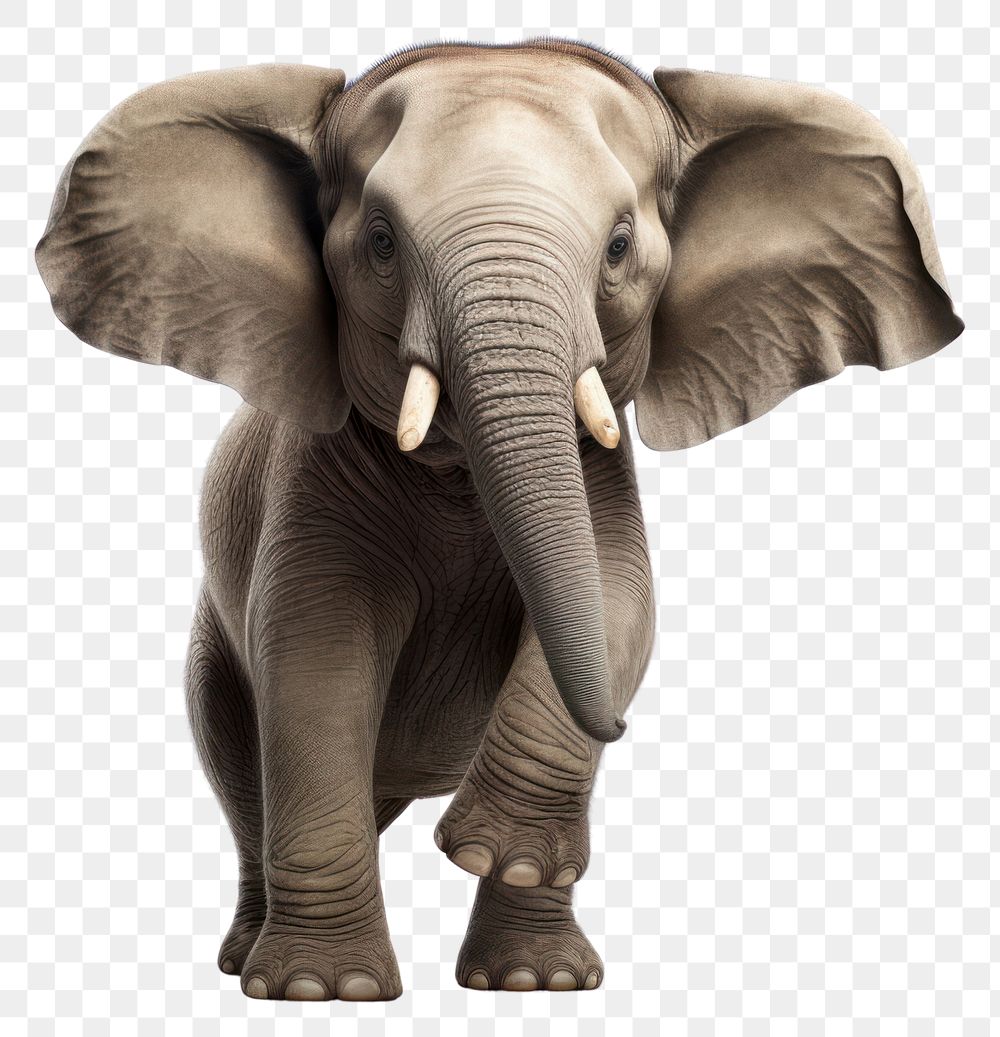 PNG Happy smiling elephant dancing wildlife animal mammal. AI generated Image by rawpixel.