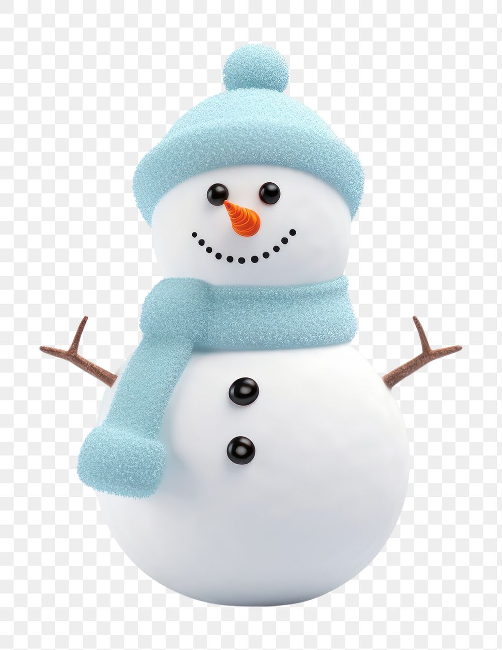 PNG Snowman toy winter white white background. AI generated Image by rawpixel.