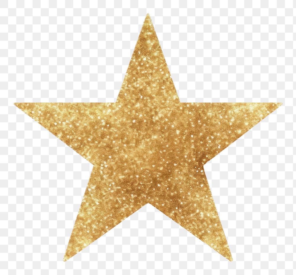 PNG  Star glitter gold white background. AI generated Image by rawpixel.