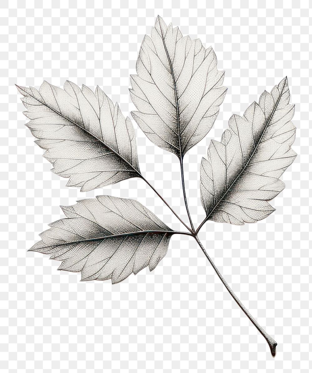 PNG  Leaf drawing sketch plant. AI generated Image by rawpixel.