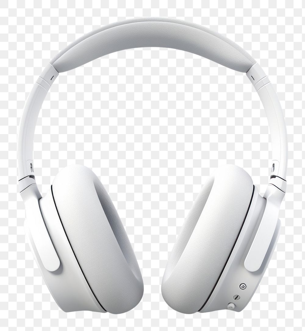 PNG  A wireless headphone mockup headphones headset white
