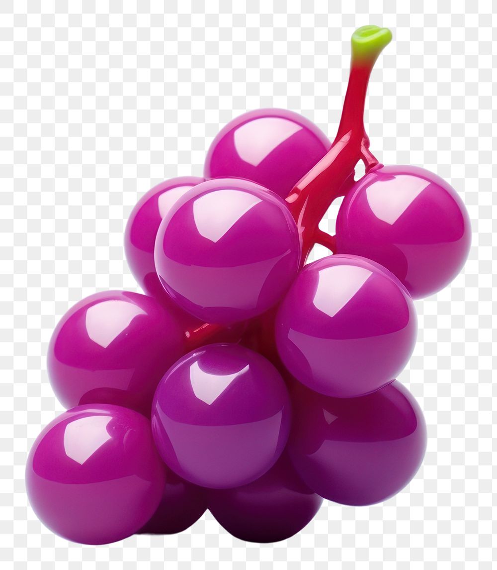 PNG  Grape grapes fruit plant. AI generated Image by rawpixel.
