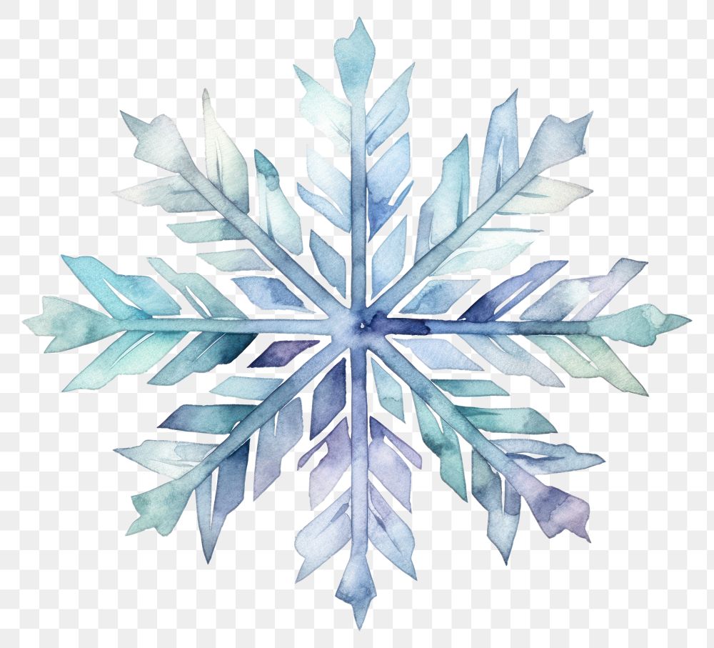 PNG  Snow flake snowflake white background creativity. AI generated Image by rawpixel.