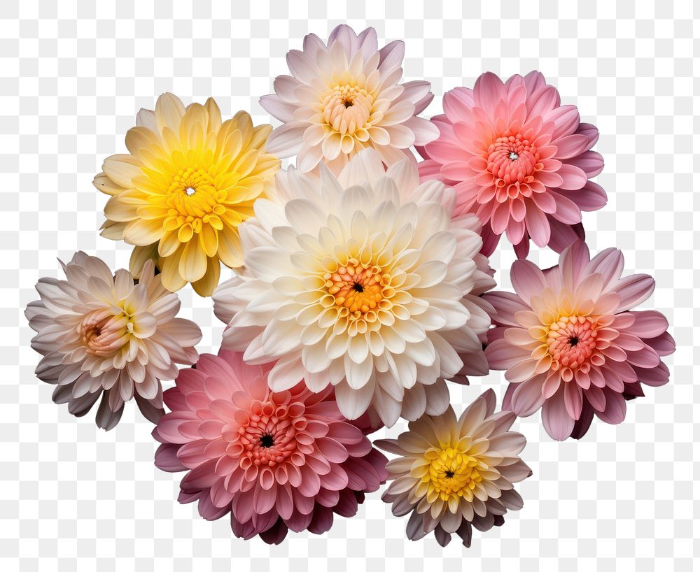 PNG Chrysanthemums chrysanths flower petal. AI generated Image by rawpixel.