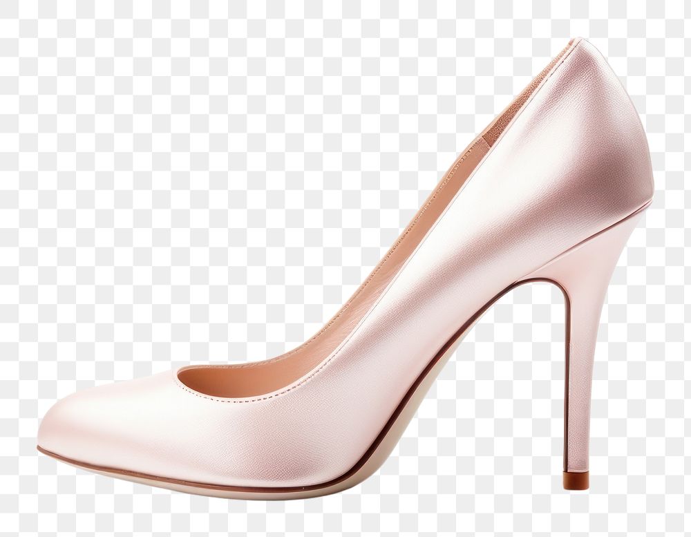 PNG High heel footwear white shoe. AI generated Image by rawpixel.