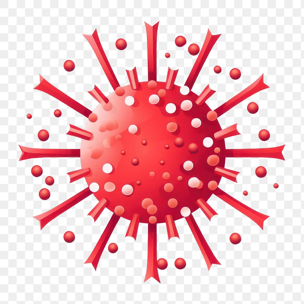 PNG  Virus white background microbiology research. AI generated Image by rawpixel.