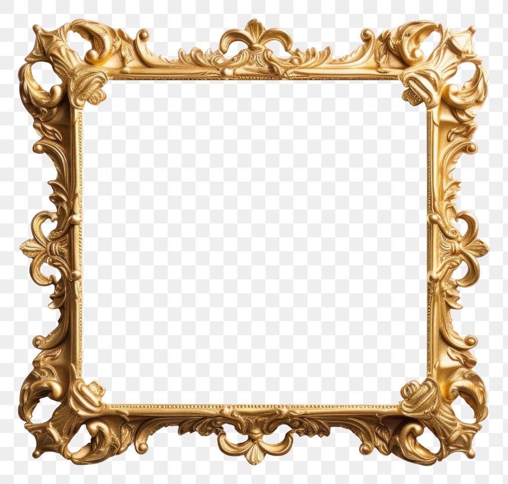 PNG  Diamond frame photo gold. AI generated Image by rawpixel.