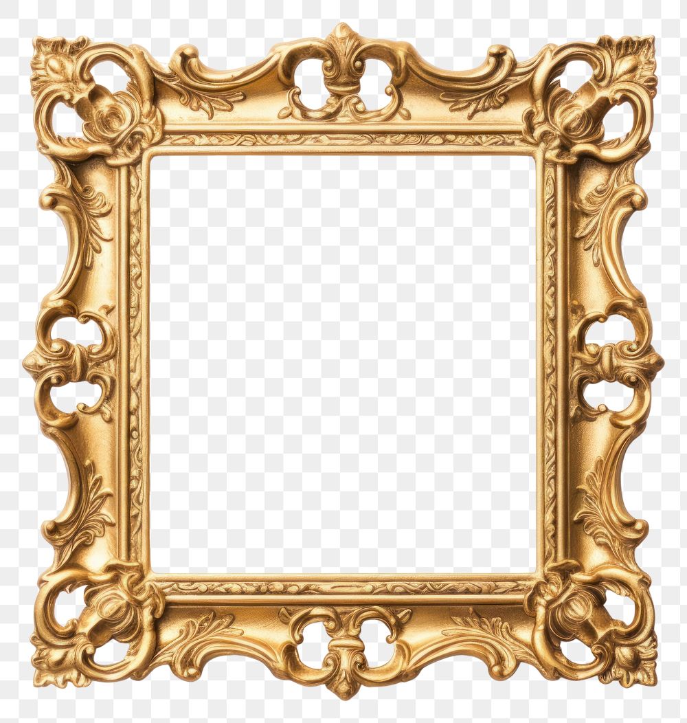 PNG  Square mirror frame photo
