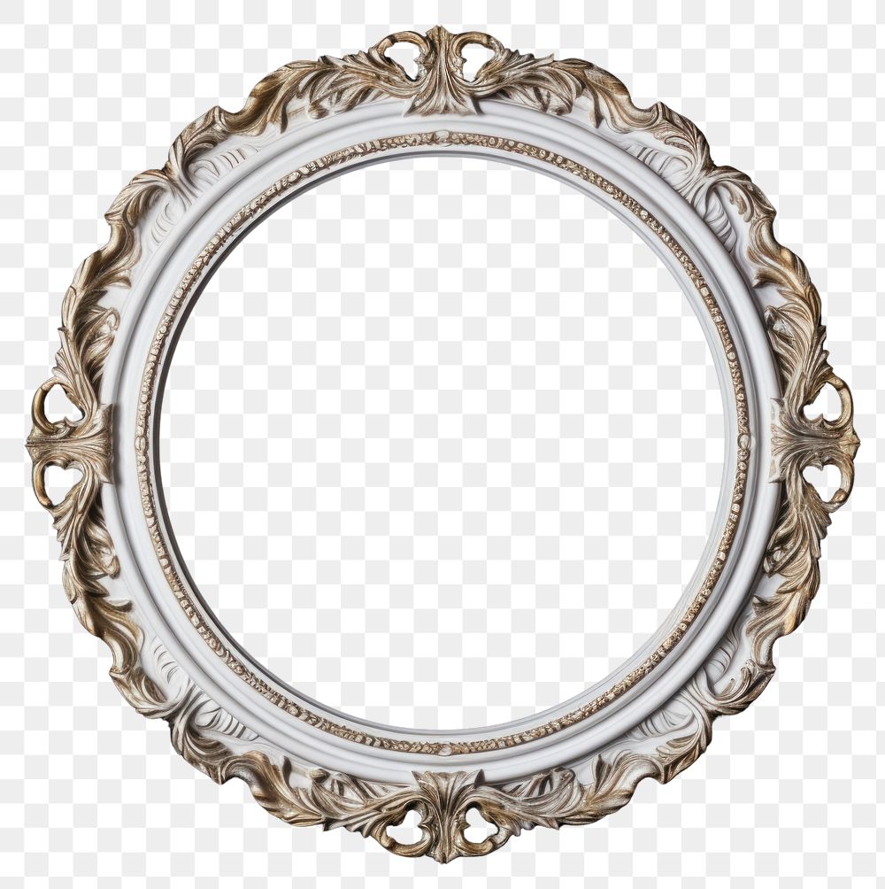 PNG  Circle white jewelry circle frame