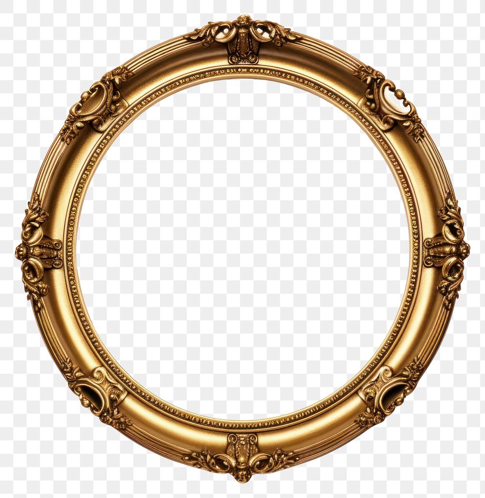 PNG  Gold Circle black jewelry circle locket