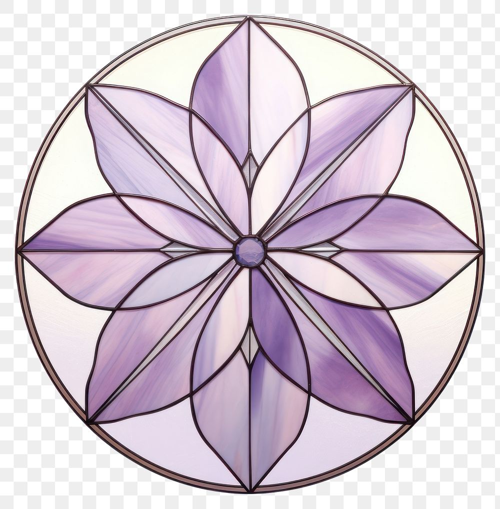 PNG  Glass Lavender flower lavender pattern shape. AI generated Image by rawpixel.