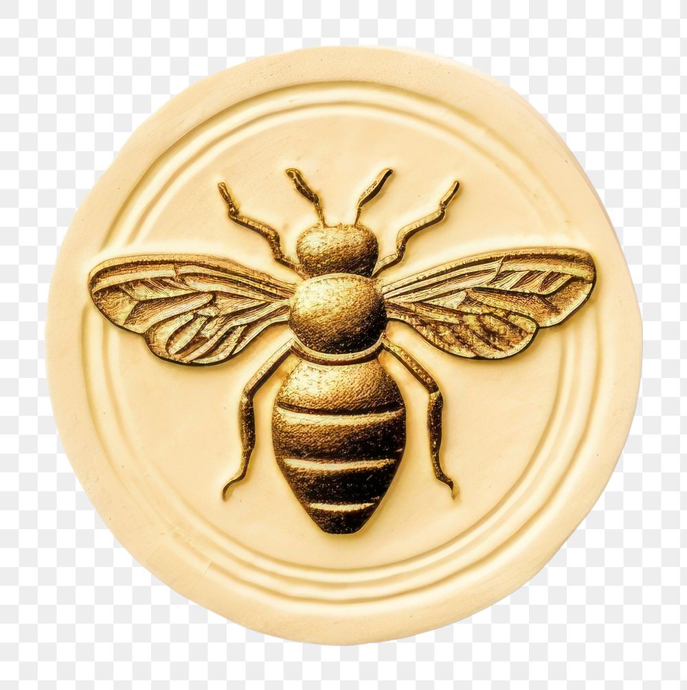 PNG Bee animal insect locket. AI generated Image by rawpixel.