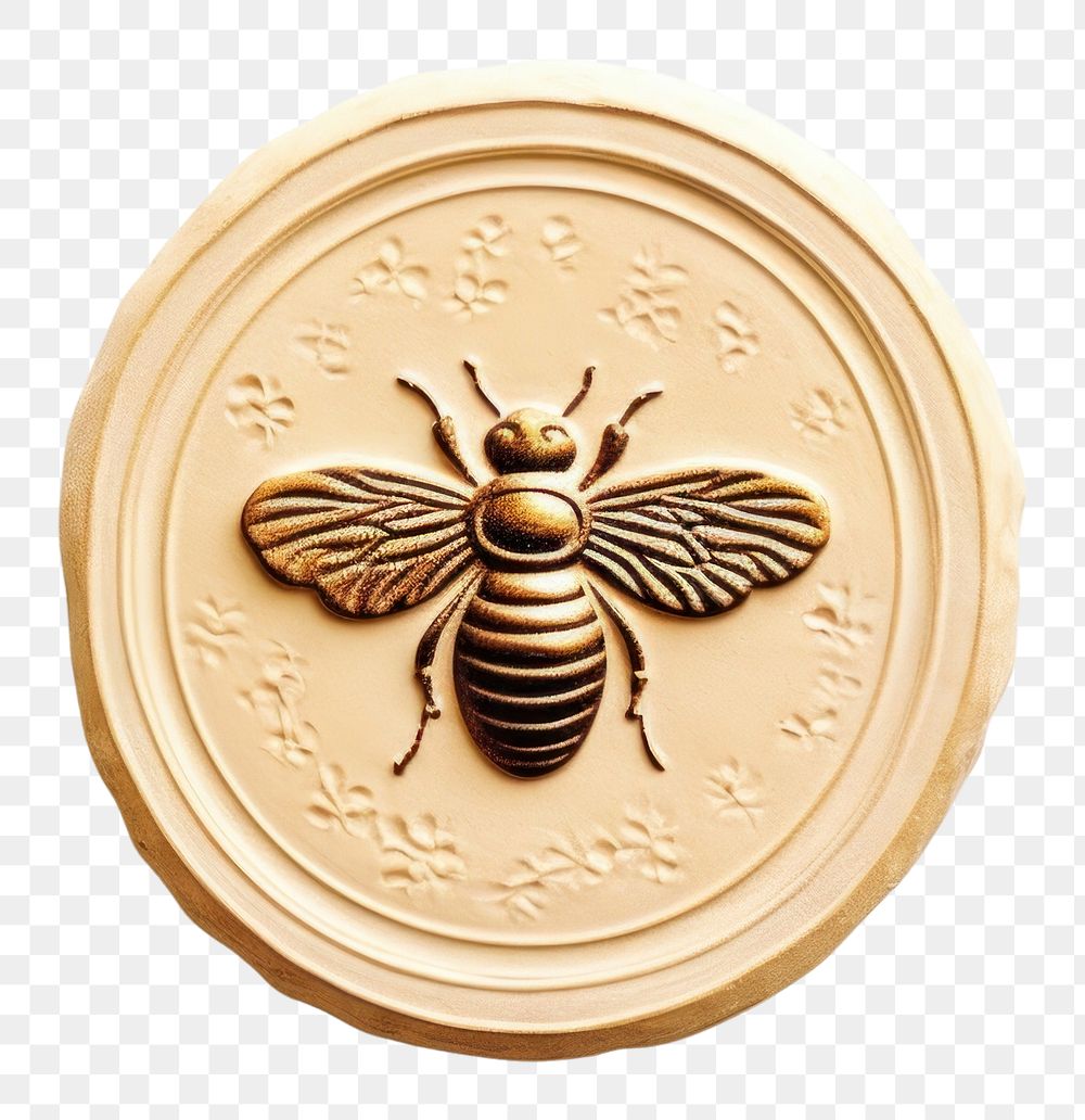 PNG Bee locket white background representation