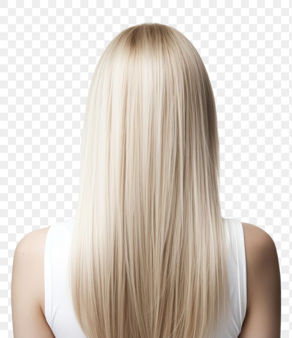 PNG  Highlighted hair adult woman photo. AI generated Image by rawpixel.