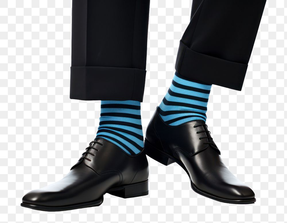 Socks shoe footwear black. AI generated Image by rawpixel.
