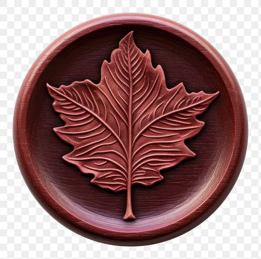PNG Leaf plant white background wax seal. AI generated Image by rawpixel.