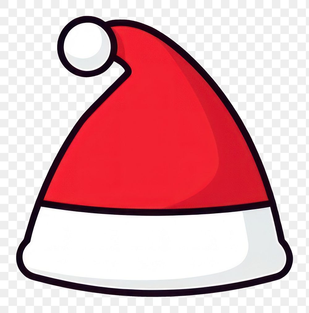 PNG Christmas hat white background celebration tradition. AI generated Image by rawpixel.