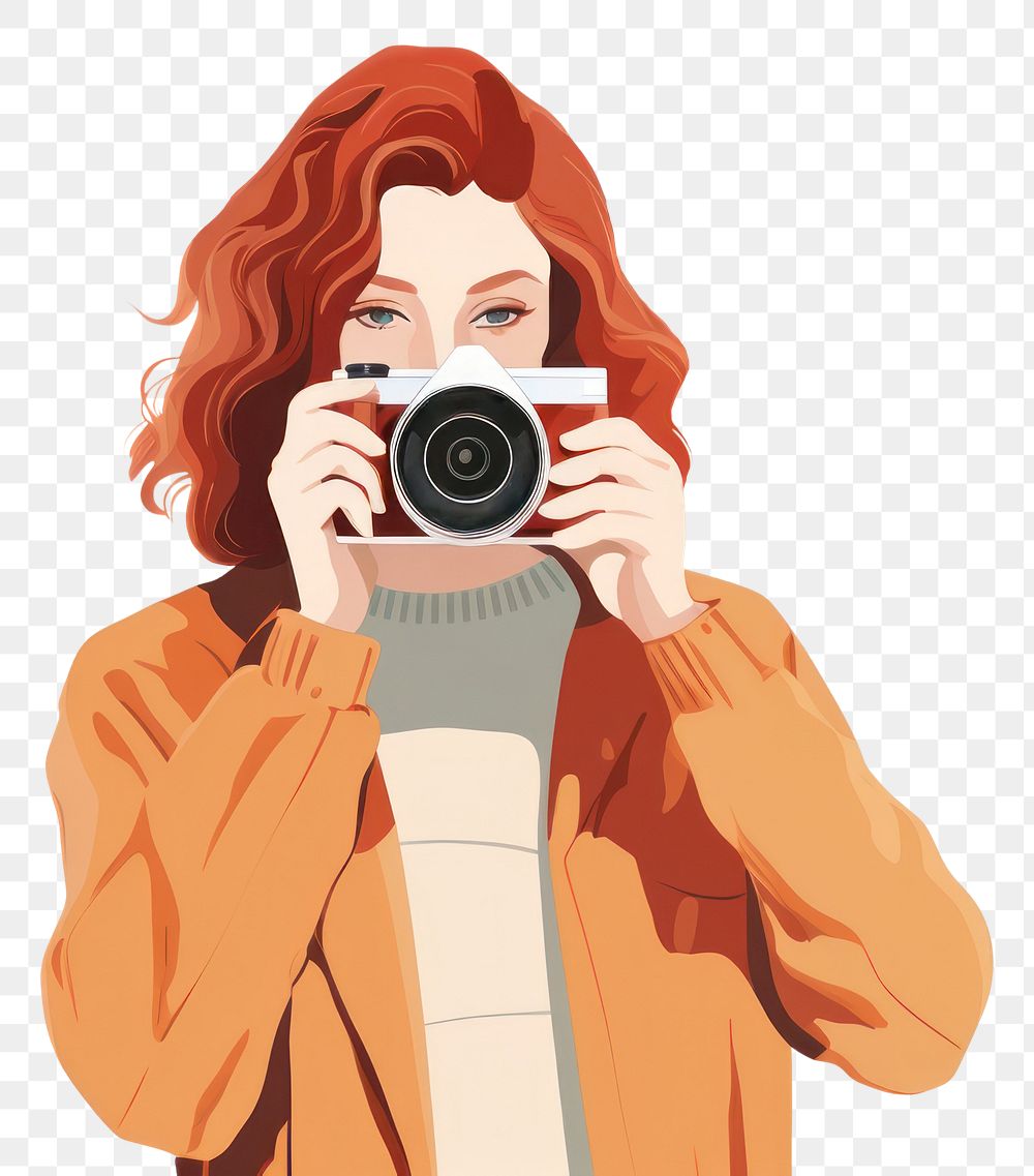PNG Women taking a photo camera portrait adult. AI generated Image by rawpixel.