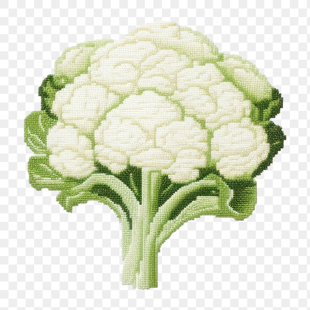 PNG Cauliflower vegetable plant food. AI generated Image by rawpixel.