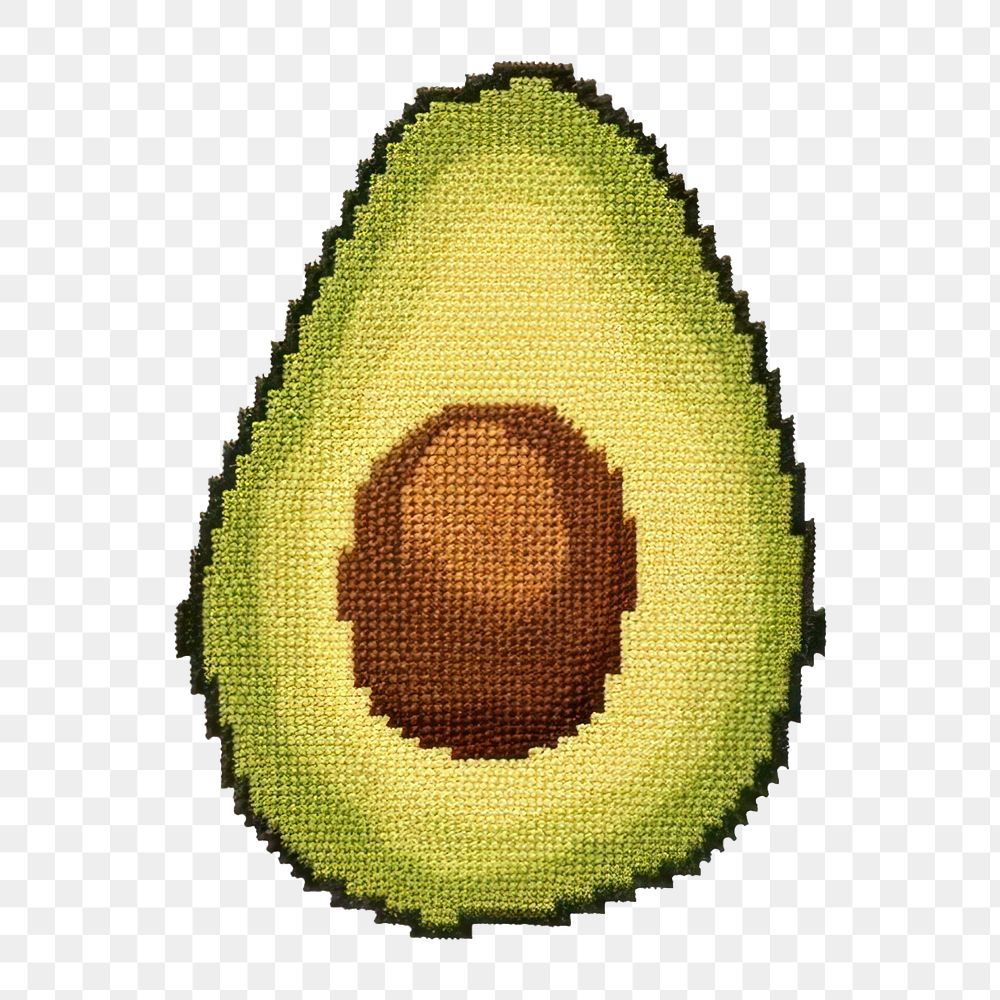 PNG Avocado food freshness pattern. AI generated Image by rawpixel.