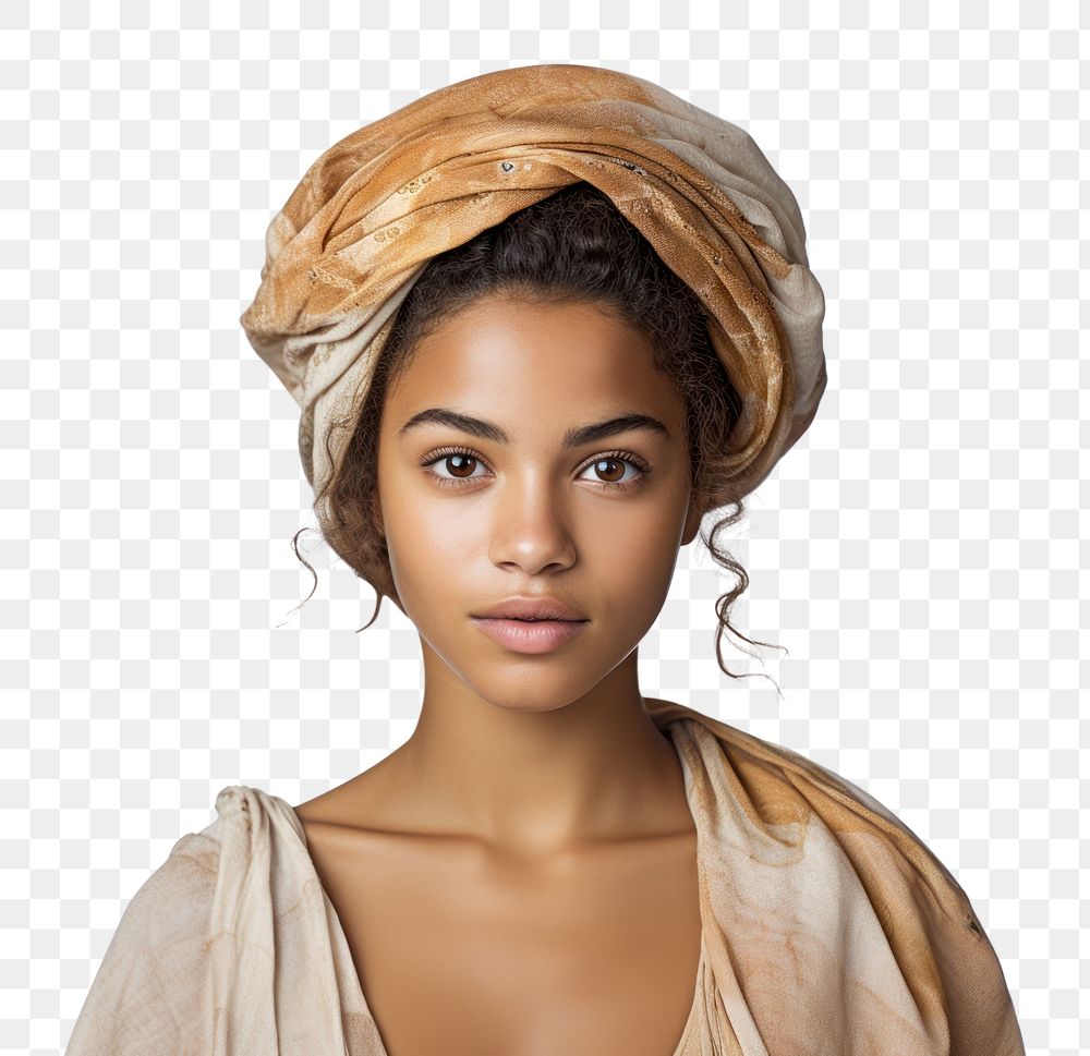 PNG Portrait turban adult photo. AI generated Image by rawpixel.