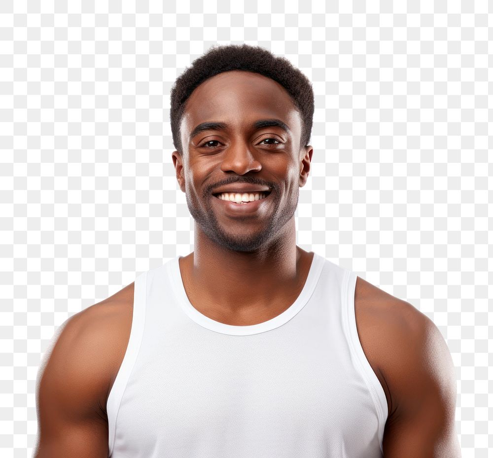 American african man smiling sports adult. AI generated Image by rawpixel.