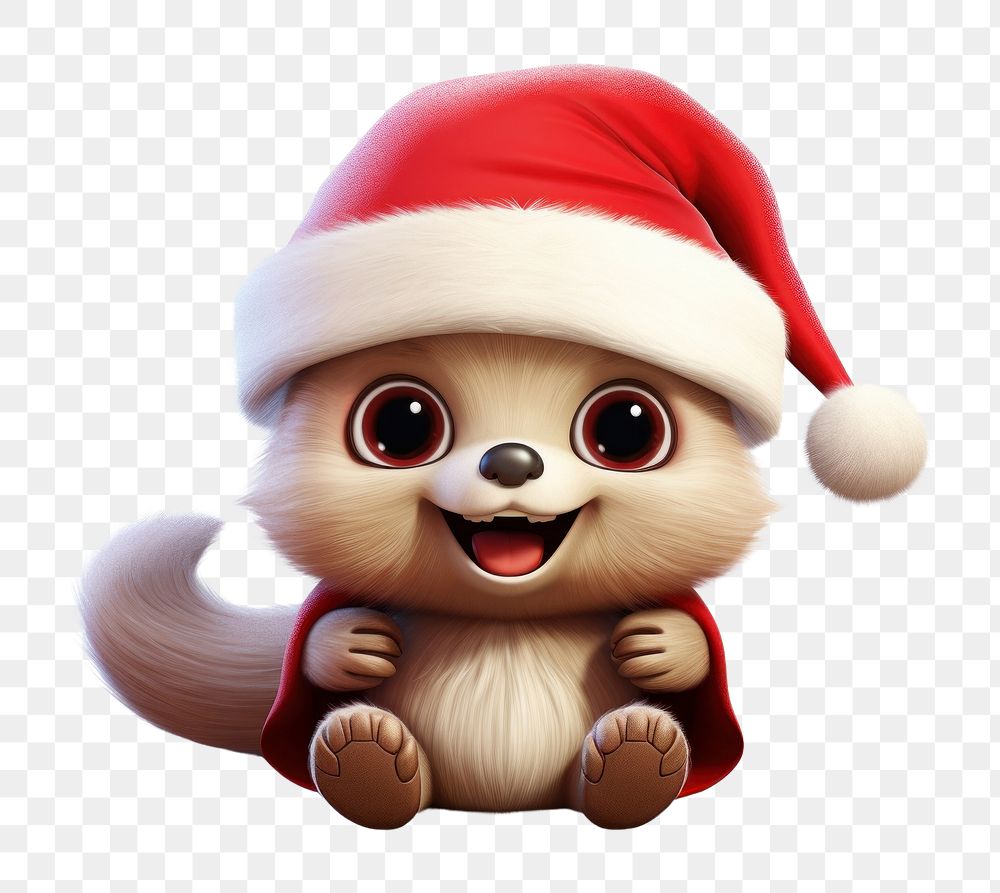 PNG Christmas cute toy representation. AI generated Image by rawpixel.