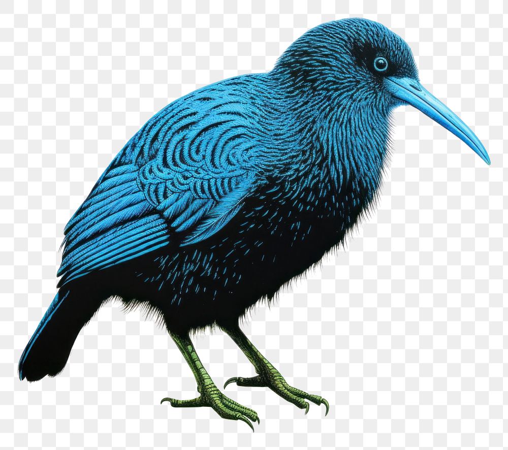 PNG Kiwi animal black bird. AI generated Image by rawpixel.
