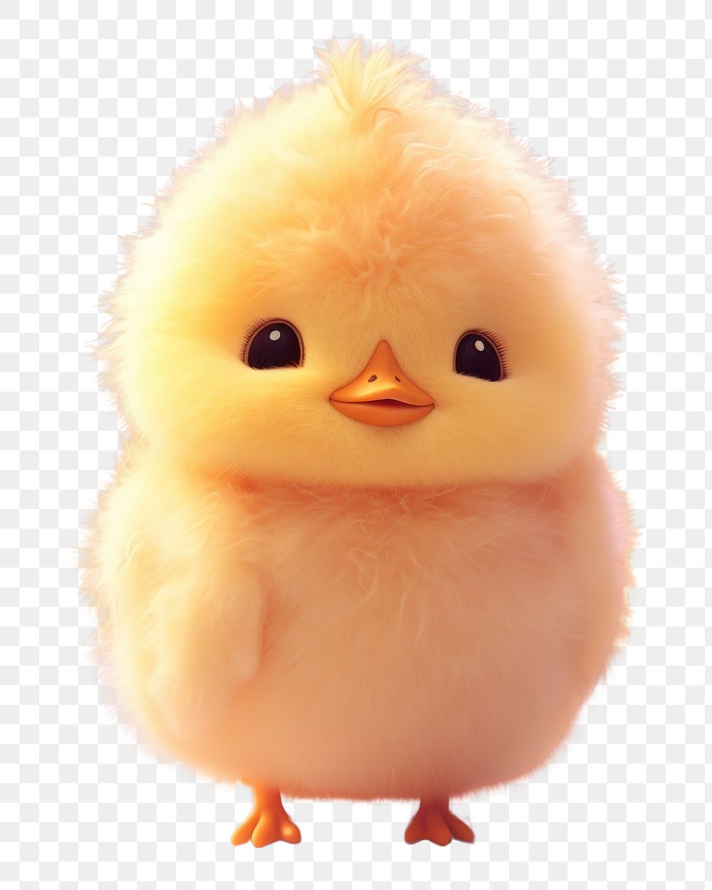 PNG Cute baby chick animal bird beak. AI generated Image by rawpixel.