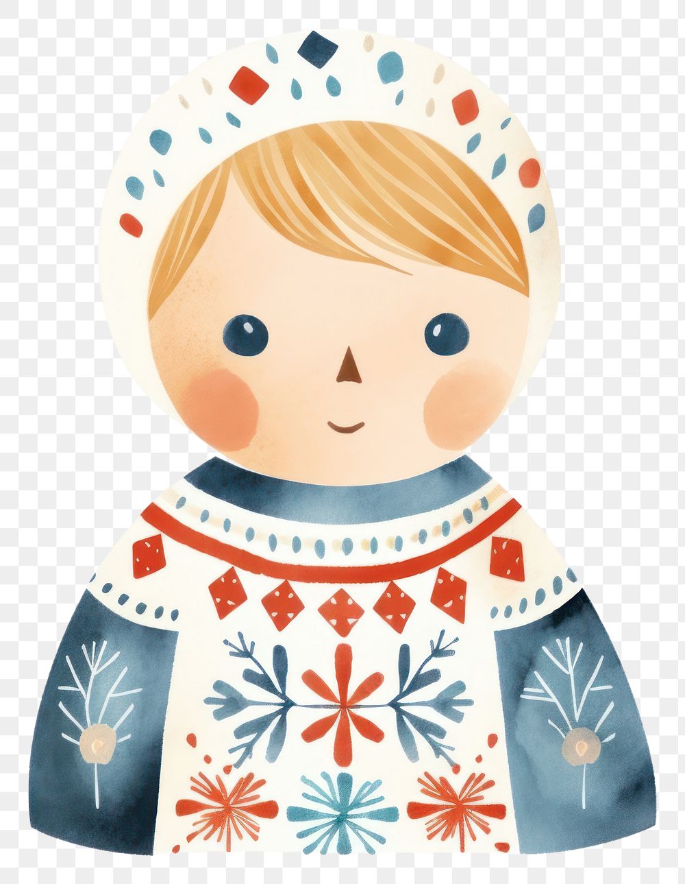 PNG A child boy winter cute art. AI generated Image by rawpixel.