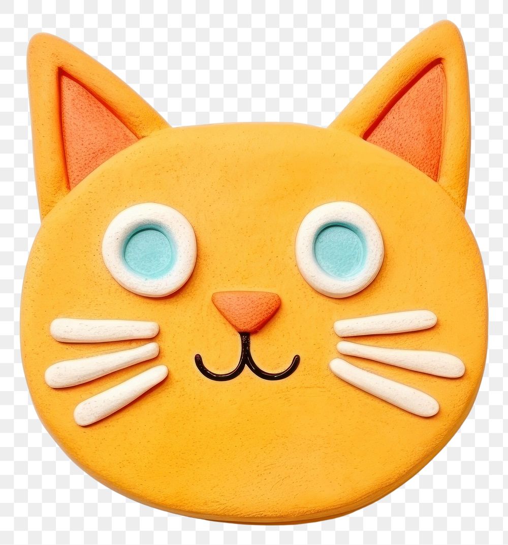 PNG Cat animal mammal cookie. AI generated Image by rawpixel.