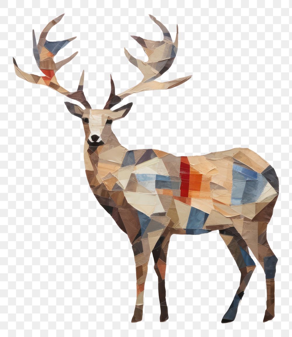 PNG Reindeer art wildlife animal. AI generated Image by rawpixel.