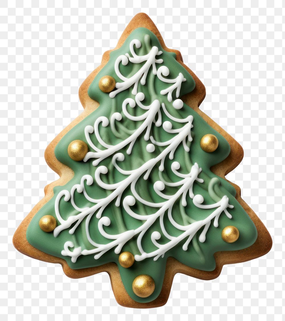 PNG Cookie icing gingerbread christmas. AI generated Image by rawpixel.