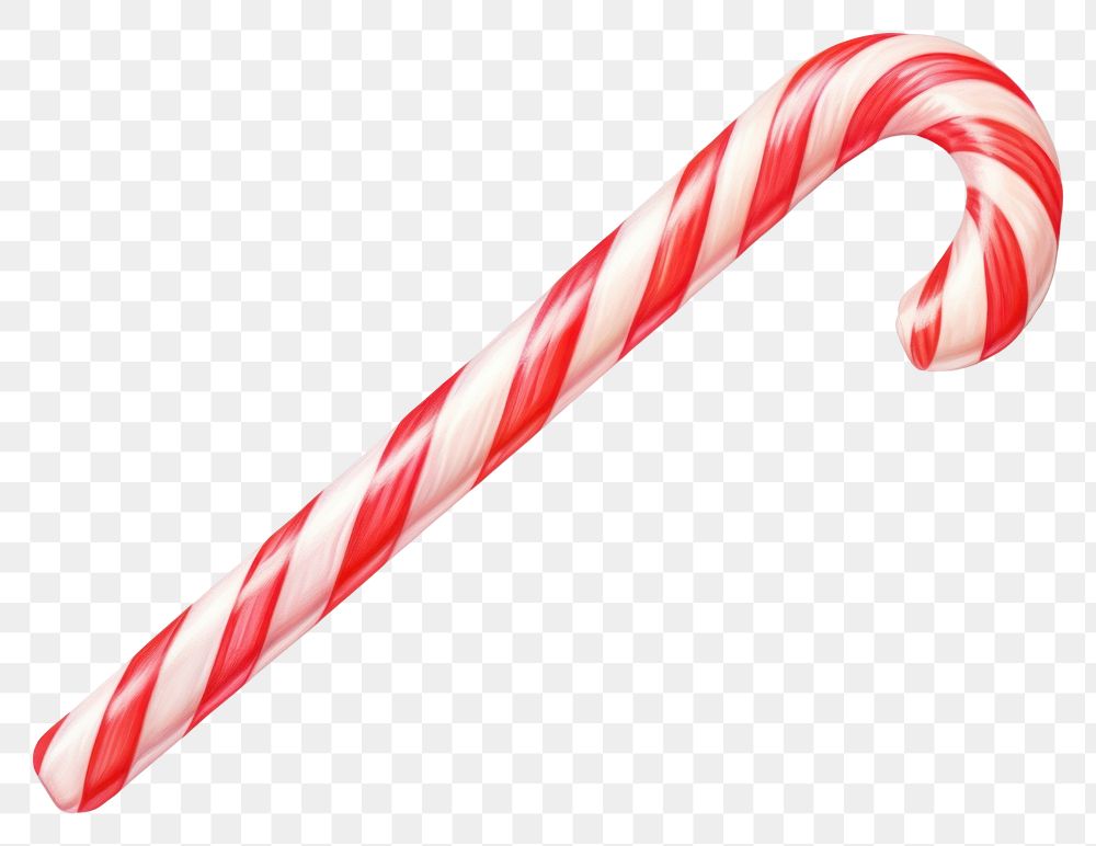 PNG  Candy cane confectionery food red. AI generated Image by rawpixel.