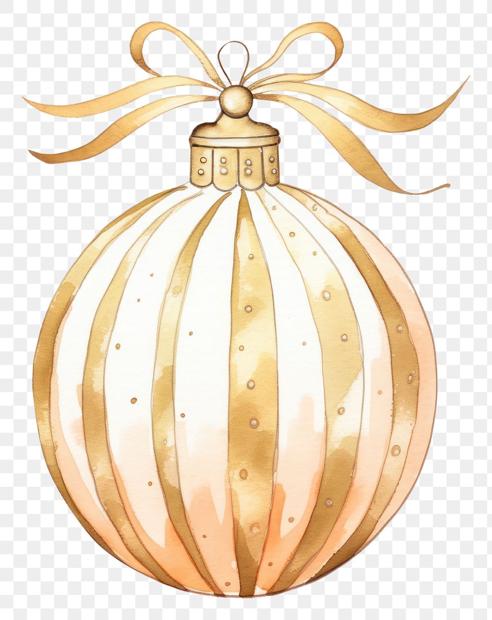 PNG Christmas ornament bauble gold illuminated celebration. AI generated Image by rawpixel.