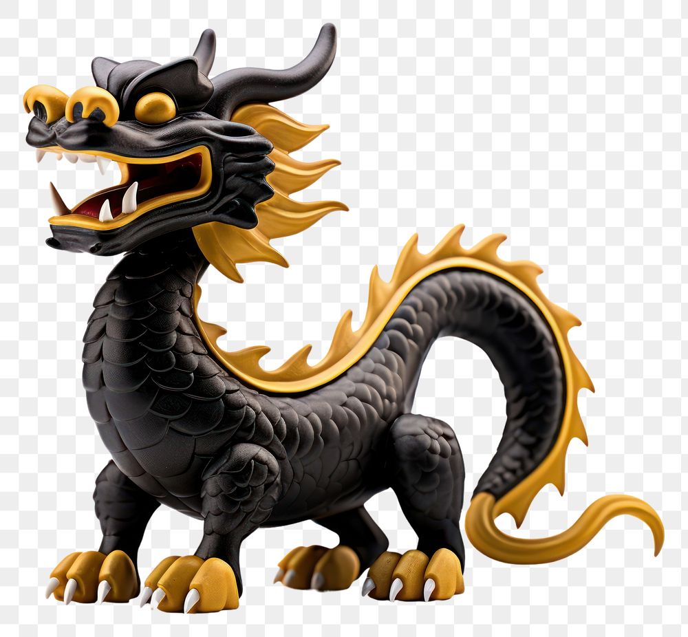 PNG  Chinese Dragon dragon dinosaur animal. AI generated Image by rawpixel.