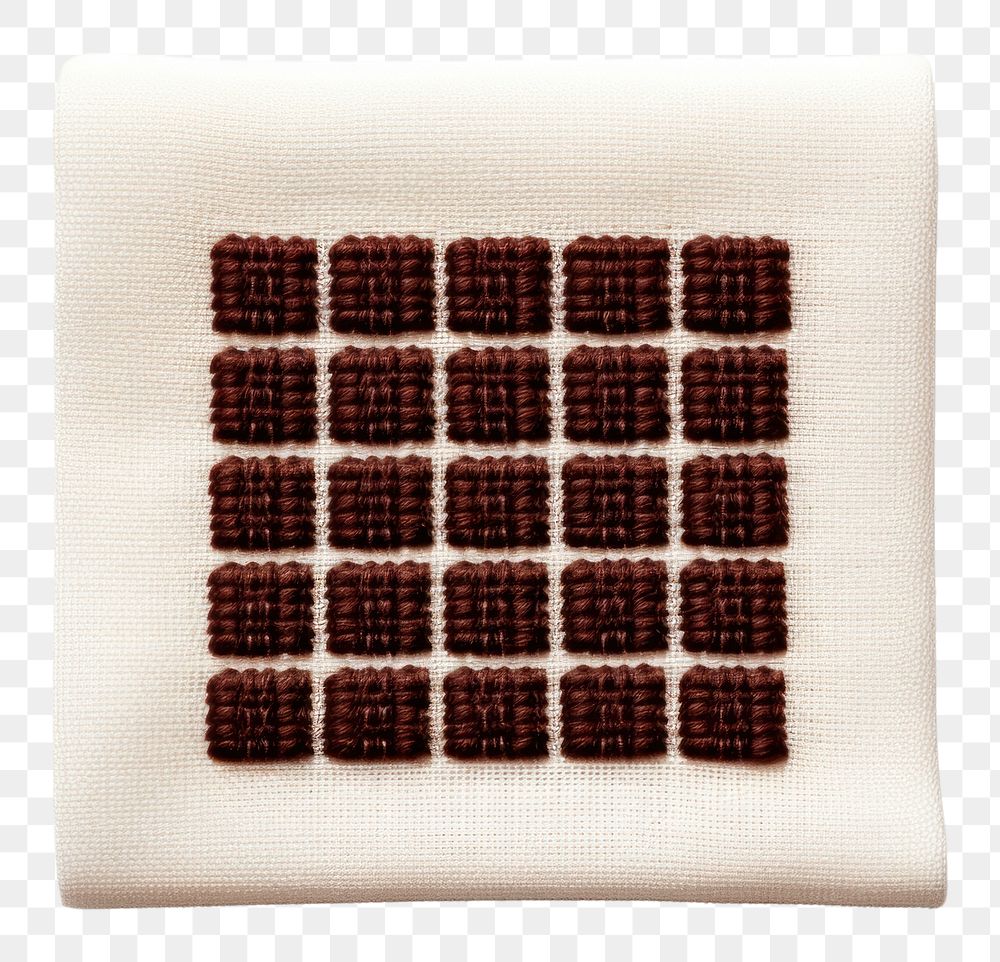 PNG Embroidery chocolate pattern bling-bling. AI generated Image by rawpixel.