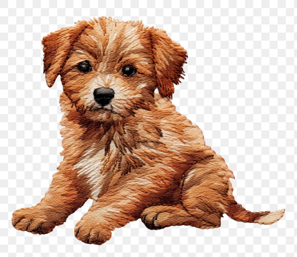 PNG Dog terrier mammal animal. AI generated Image by rawpixel.